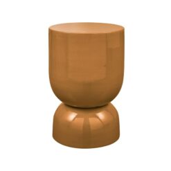 Hekla Bijzettafel metaal oranje 32cm