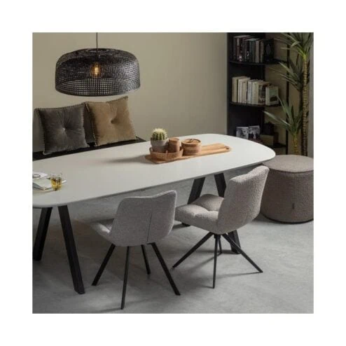 Imme Bankje hout zwart 110cm