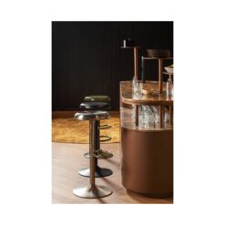 Isaac Barkruk metaal zwart