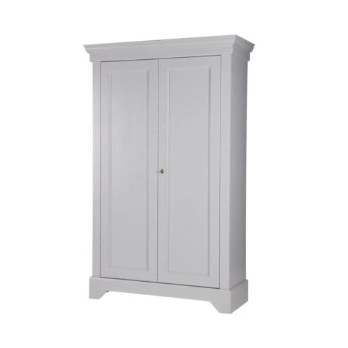 Isabel Brocante kast grenen grijs 118cm