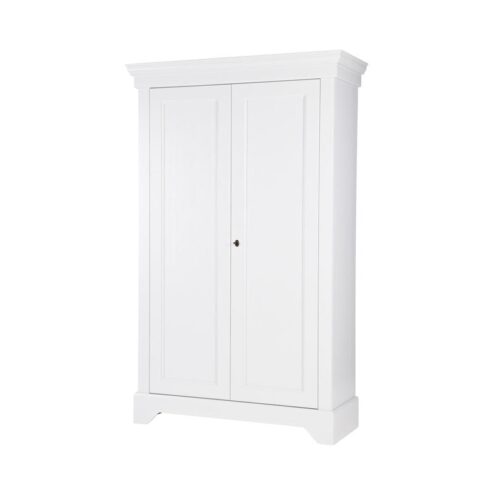 Isabel Brocante kast grenen wit 118cm