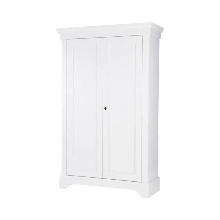 Isabel Brocante kast grenen wit 118cm