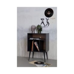 James Kastje zwart/walnoot 60cm