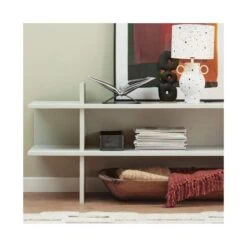 Jana Sidetable grenen grijs 180cm