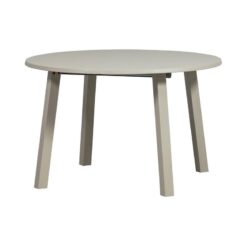 Janne Uitschuifbare eettafel rond eiken dakargrau 120/160/200cm