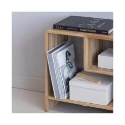 Jasmijn Sidetable recycled teak naturel 55cm