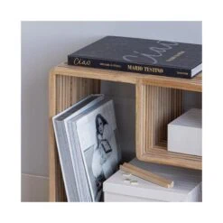 Jasmijn Sidetable recycled teak naturel 55cm