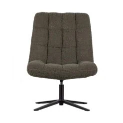 Job Draaifauteuil teddy groen
