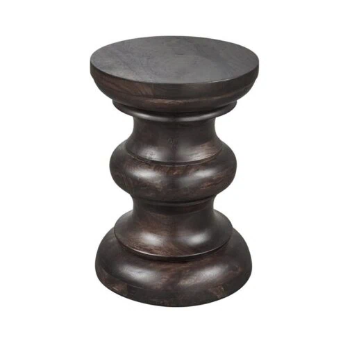 Jonah Bijzettafel mangohout donkerbruin 30cm