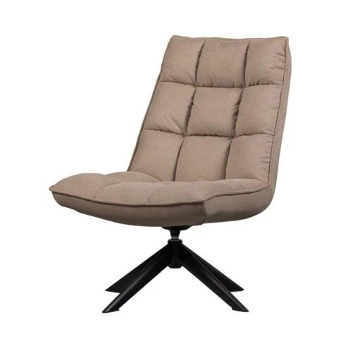 Jouke Draaifauteuil zand