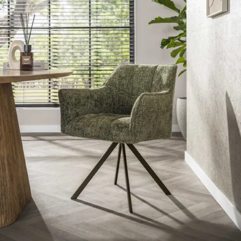 Kelly Eetkamerstoel Hoven groen