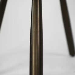 Kelly Eetkamerstoel met wieltjes Alura zand-bruin