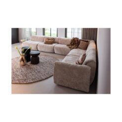 Kioni Smalle bijzettafel acaciahout zwart 30cm