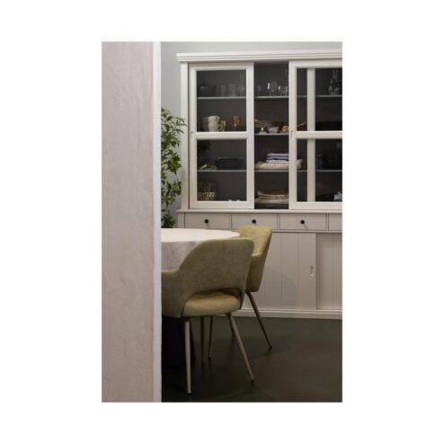 Lagos Buffetkast grenen wit 166cm