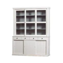 Lagos Buffetkast grenen wit 166cm