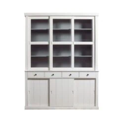 Lagos Buffetkast grenen wit 166cm
