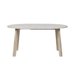 Lange Jan Uitschuifbare eettafel rond eiken sydney 120/160/200cm