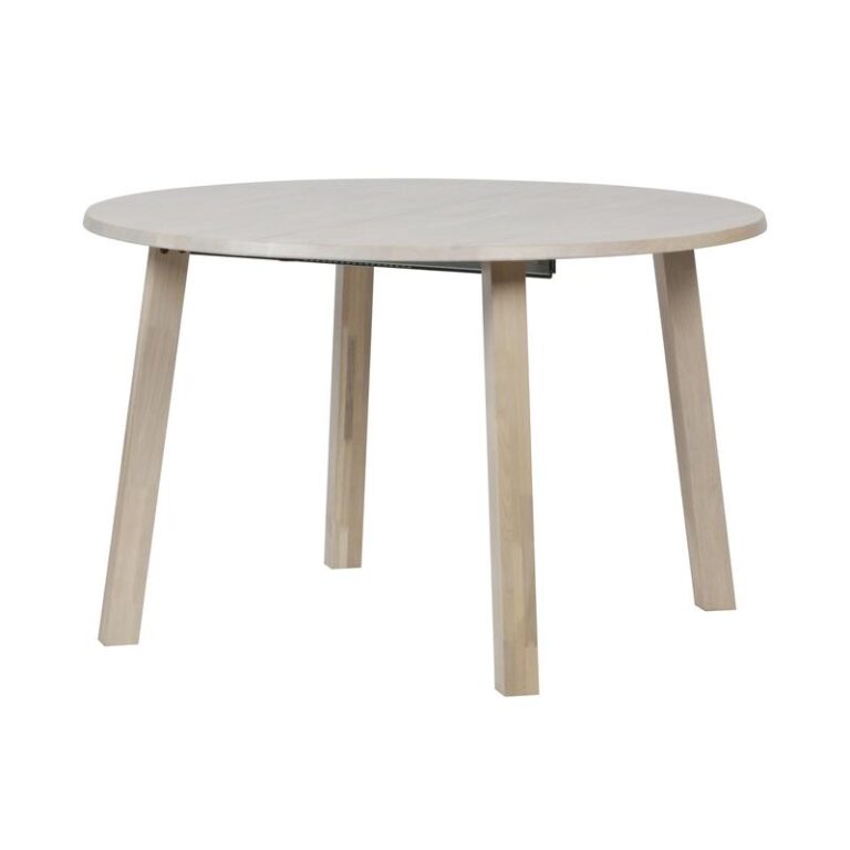 Lange Jan Uitschuifbare eettafel rond eiken sydney 120/160/200cm