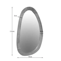 Larry Spiegel Naturel Mangohout 70 cm