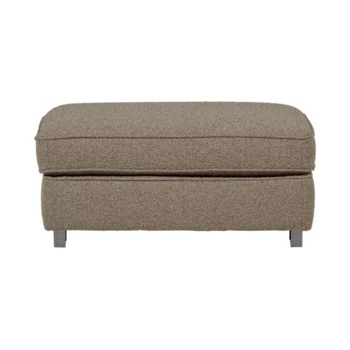 Lazy Hocker bouclé zand