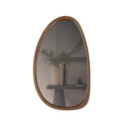 Leif Spiegel hout naturel 64x38cm