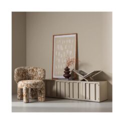 Level Tv meubel metaal zand 160cm