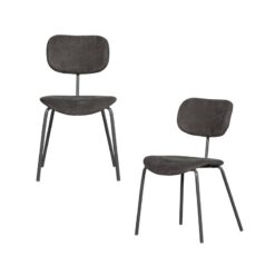 Link Eetkamerstoel bruin/grijs