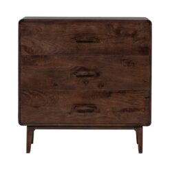 Liya Ladekast mangohout donkerbruin 90cm