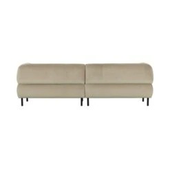 Lloyd 4-zits bank velvet zeezout