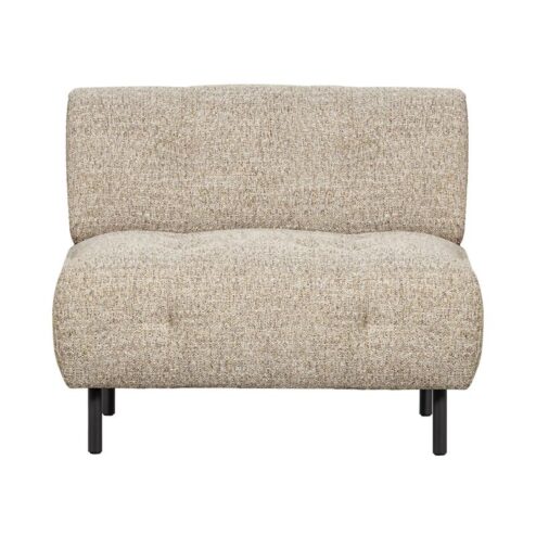 Lloyd Fauteuil grof geweven naturel melange