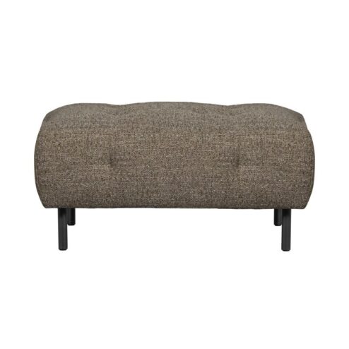 Lloyd Hocker grof geweven donkerbruin melange