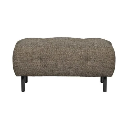 Lloyd Hocker grof geweven donkerbruin melange