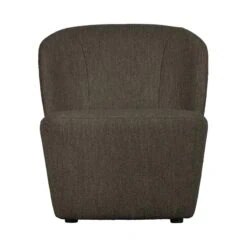 Lofty Fauteuil bouclé bruin