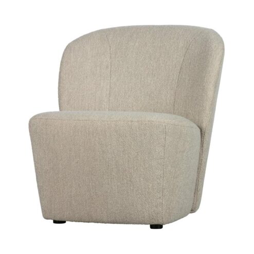 Lofty Fauteuil bouclé naturel