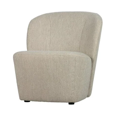 Lofty Fauteuil bouclé naturel