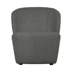 Lofty Fauteuil bouclé staalgrijs