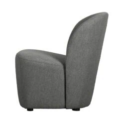 Lofty Fauteuil bouclé staalgrijs