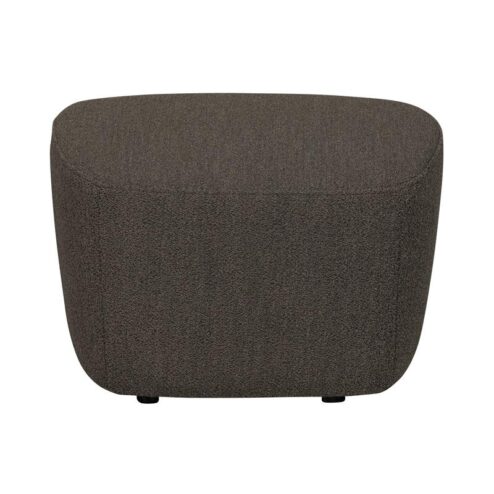 Lofty Hocker bouclé bruin