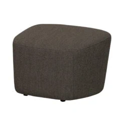 Lofty Hocker bouclé bruin