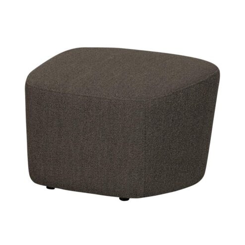 Lofty Hocker bouclé bruin