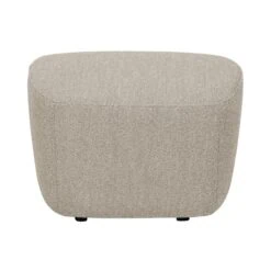 Lofty Hocker bouclé naturel