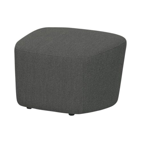 Lofty Hocker bouclé staalgrijs