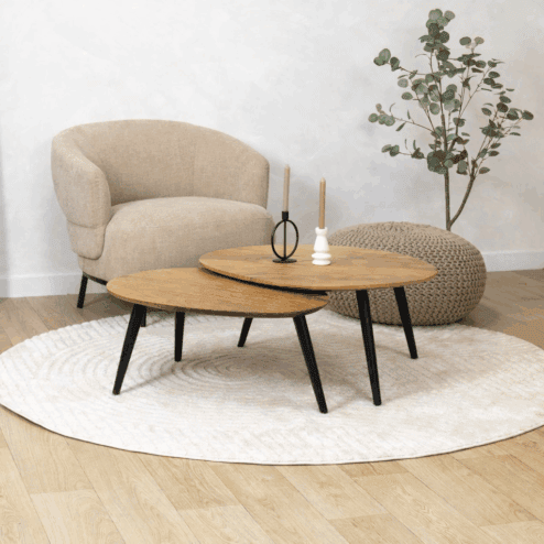 Morella salontafel organisch