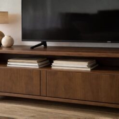 Nox Tv meubel Walnoot 220 cm