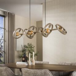 Octavia 6-lichts Hanglamp Beige