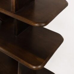 Sorano Boekenkast mangohout Walnoot 140 cm