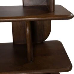 Sorano Boekenkast mangohout Walnoot 90 cm