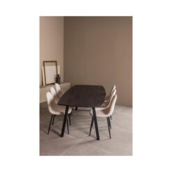 Tafel poot A-vorm metaal zwart