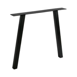 Tafel poot A-vorm metaal zwart