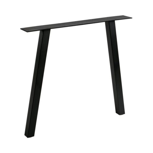 Tafel poot A-vorm metaal zwart